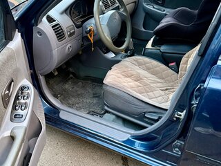 2009 Hyundai Accent ТагАЗ II, синий, 430000 рублей, вид 5