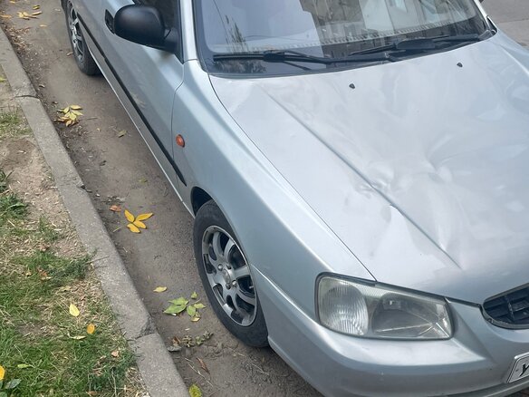 2010 Hyundai Accent ТагАЗ II, серебристый, 450000 рублей - вид 15