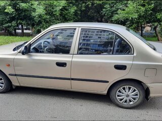 2004 Hyundai Accent ТагАЗ II, бежевый, 370000 рублей, вид 3