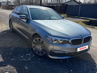 2017 BMW 5 серии 520d VII (G30/G31/G38), серый, 2590000 рублей, вид 3