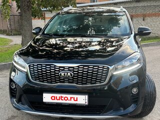 2019 Kia Sorento III Prime Рестайлинг, чёрный, 3050000 рублей, вид 2