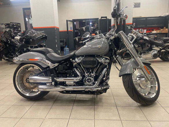 2024 Harley-Davidson Fat Boy, серый, 3099000 рублей - вид 5