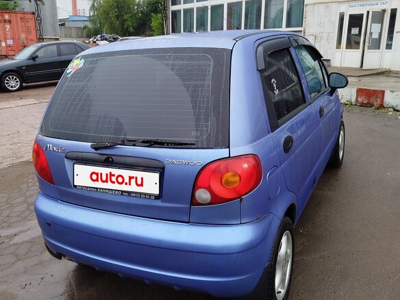 2007 Daewoo Matiz I Рестайлинг, синий, 280000 рублей - вид 7