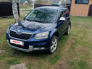 2014 Skoda Yeti I Рестайлинг, синий, 1050000 рублей, вид 1