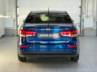 2015 Kia Rio III Рестайлинг, синий, 979000 рублей, вид 5