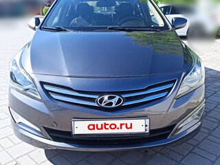 2015 Hyundai Solaris I Рестайлинг, серый, 630000 рублей, вид 2