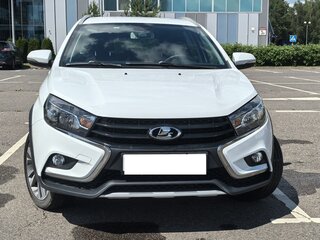 2018 Lada (ВАЗ) Vesta SW Cross I, белый, 999999 рублей, вид 4