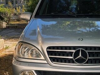 2003 Mercedes-Benz M-Класс 270 I (W163) Рестайлинг, серебристый, 1200000 рублей, вид 3