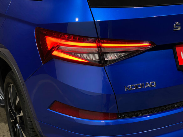 2022 Skoda Kodiaq I Рестайлинг, синий, 3949000 рублей - вид 6