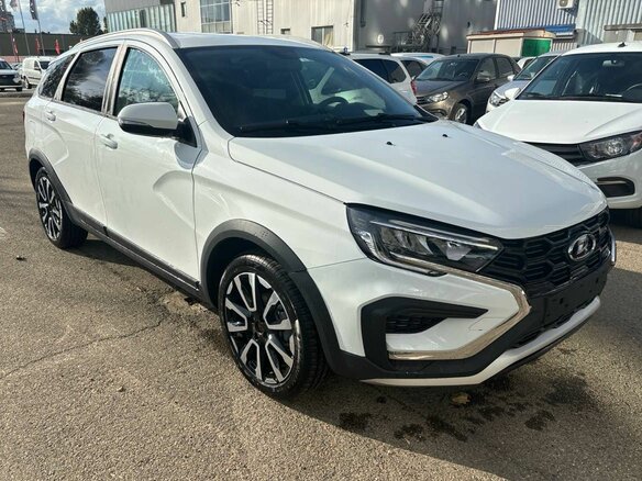 2026 Lada (ВАЗ) Vesta SW Cross I Рестайлинг (NG), белый, 2080000 рублей - вид 1