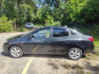 2009 Hyundai Elantra IV (HD), чёрный, 550000 рублей, вид 3