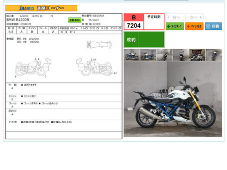 2017 BMW R 1200 R, белый, 895000 рублей, вид 4