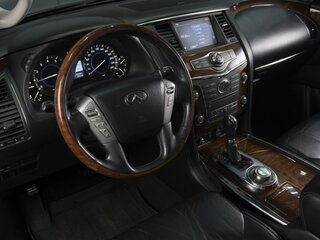 2016 Infiniti QX80 I Рестайлинг, чёрный, 3580000 рублей, вид 5