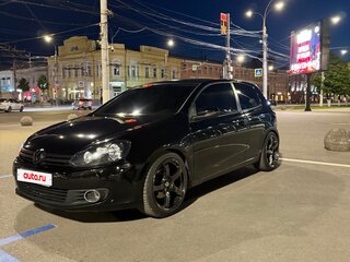 2012 Volkswagen Golf VI, чёрный, 920000 рублей, вид 2
