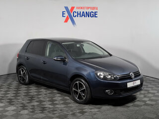 2012 Volkswagen Golf VI, синий, 649000 рублей, вид 3