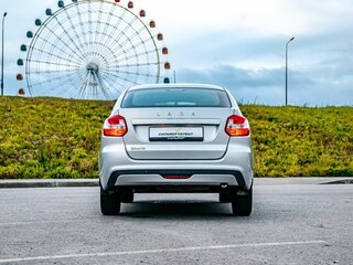 2019 Lada (ВАЗ) Granta I Рестайлинг, серебристый, 560000 рублей, вид 4