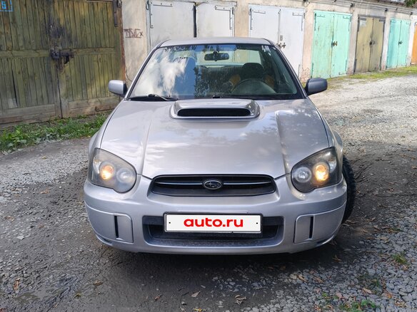 2004 Subaru Impreza II Рестайлинг 1, серебристый - вид 1