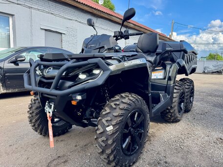 2024 BRP Can-Am Outlander Max 6x6 XU+ 1000 T, чёрный, 3200000 рублей, вид 1