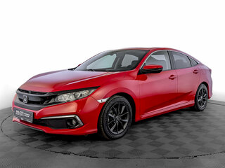 2021 Honda Civic X Рестайлинг, красный, 2030000 рублей, вид 1