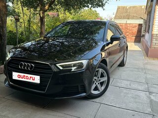 2018 Audi A3 III (8V) Рестайлинг, чёрный, 1650000 рублей, вид 2