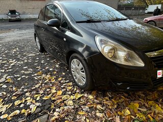2007 Opel Corsa D, чёрный, 320000 рублей, вид 1