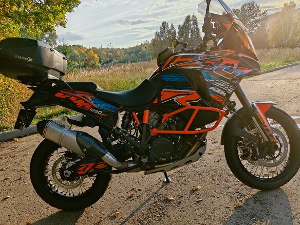 2019 KTM 1290 Super Adventure R, оранжевый, 1100000 рублей