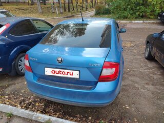 2014 Skoda Rapid I, синий, 550000 рублей, вид 3