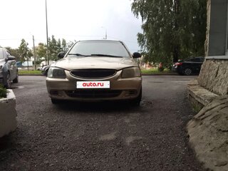 2006 Hyundai Accent ТагАЗ II, бежевый, 105000 рублей, вид 1