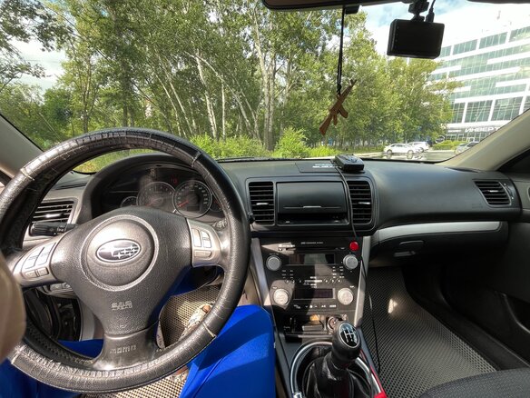 2007 Subaru Outback III Рестайлинг, чёрный, 750000 рублей - вид 10