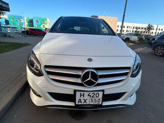 2018 Mercedes-Benz B-Класс 180 II (W246) Рестайлинг, белый, 1800000 рублей, вид 3