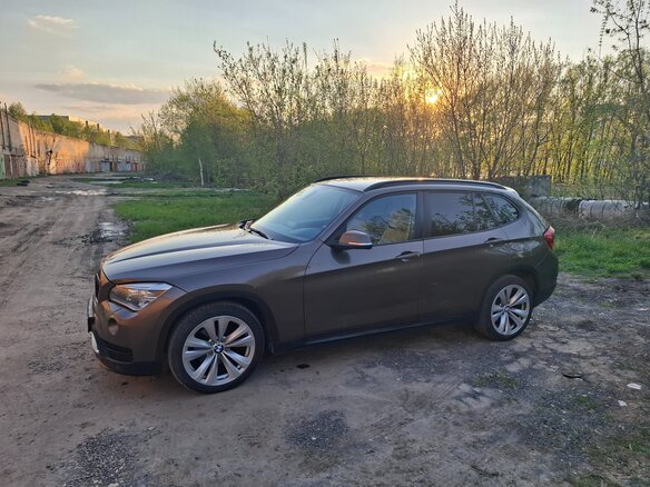 2012 BMW X1 20d I (E84) Рестайлинг, коричневый, 1470000 рублей - вид 9