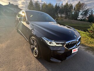 2022 BMW 6 серии Gran Turismo 630i xDrive IV (G32) Рестайлинг, синий, 5550000 рублей, вид 3