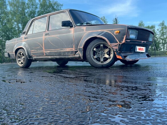 1991 Lada (ВАЗ) 2105, синий, 150000 рублей - вид 3