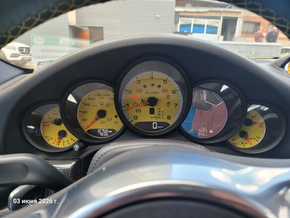 2015 Porsche 911 Turbo VII (991), жёлтый, 13900000 рублей - вид 14