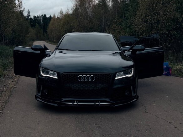 2011 Audi A7 S-tronic I (4G), чёрный, 2590000 рублей - вид 2
