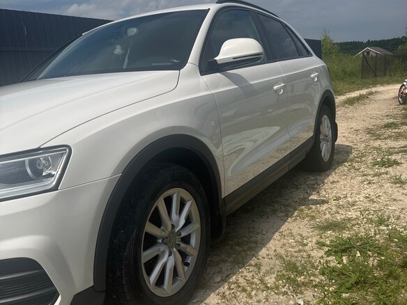 2015 Audi Q3 I (8U) Рестайлинг, белый, 1850000 рублей - вид 3