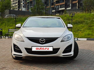 2012 Mazda 6 II (GH) Рестайлинг, белый, 870000 рублей, вид 3