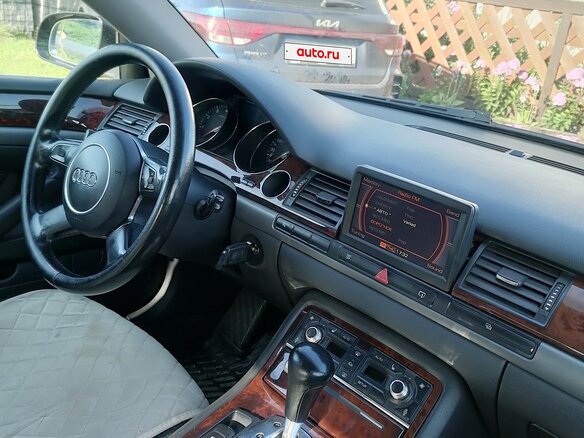 2004 Audi A8 II (D3), чёрный, 700000 рублей - вид 5