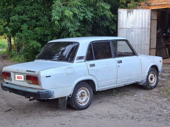 2003 Lada (ВАЗ) 2107, белый, 80000 рублей - вид 1