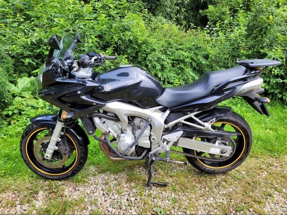 2006 Yamaha FZS600 Fazer, чёрный, 390000 рублей - вид 4