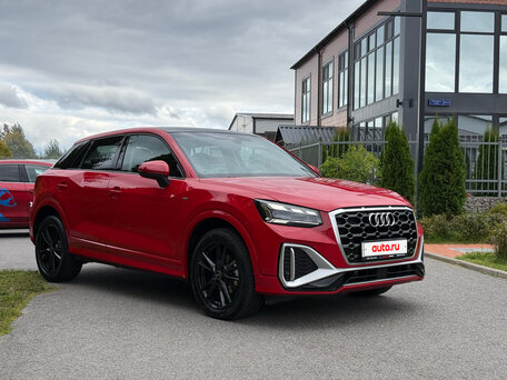 2022 Audi Q2 L 35 TFSI I Рестайлинг, красный, 2100000 рублей, вид 4