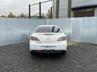 2012 Mazda 6 II (GH) Рестайлинг, белый, 820000 рублей, вид 4