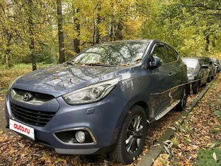 2014 Hyundai ix35 I Рестайлинг, синий, 1340000 рублей, вид 2