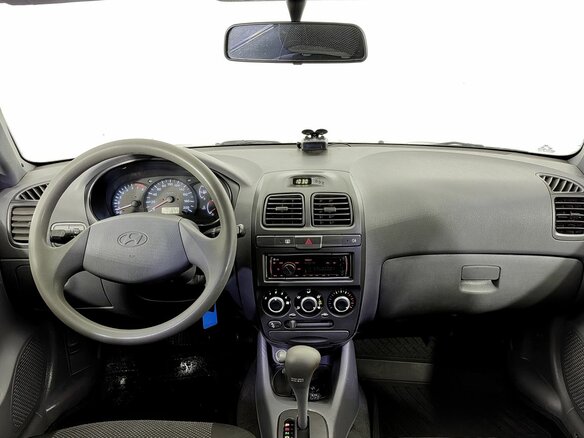 2008 Hyundai Accent ТагАЗ II, синий, 305000 рублей - вид 11