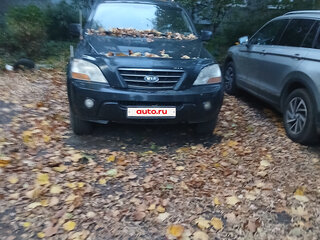 2007 Kia Sorento I Рестайлинг, чёрный, 950000 рублей, вид 3