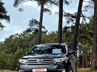 2013 Toyota Highlander II (XU40) Рестайлинг, серый, 1960000 рублей, вид 5