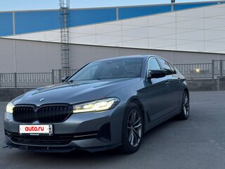 2020 BMW 5 серии 520d VII (G30/G31/G38) Рестайлинг, серый, 4500000 рублей, вид 4