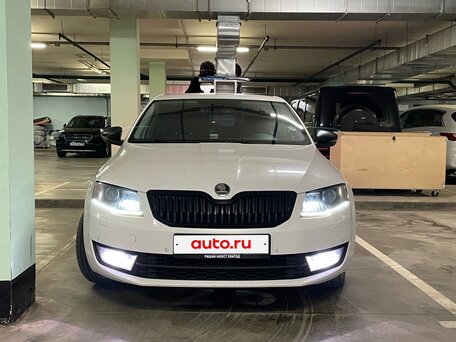 2014 Skoda Octavia III (A7), белый, 1198864 рублей, вид 3