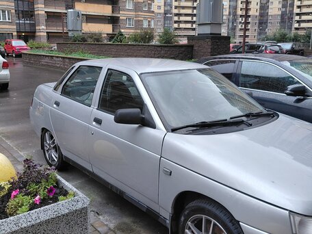 2004 Lada (ВАЗ) 2110, серебристый, вид 3
