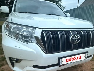 2021 Toyota Land Cruiser Prado 150 Series Рестайлинг 3, белый, 4690000 рублей, вид 1